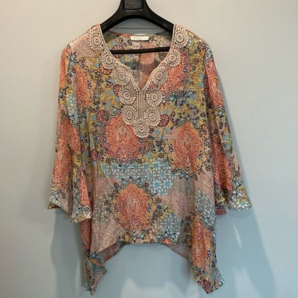 Spense Embroidered Bohemian size 1X. - Picture 5 of 13